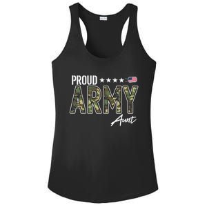 Ocp Proud Army Aunt Cute Gift Ladies PosiCharge Competitor Racerback Tank