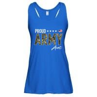 Ocp Proud Army Aunt Cute Gift Ladies Essential Flowy Tank