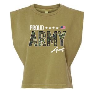 Ocp Proud Army Aunt Cute Gift Garment-Dyed Women's Muscle Tee