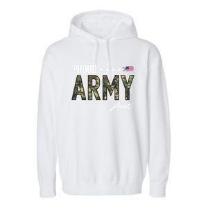 Ocp Proud Army Aunt Cute Gift Garment-Dyed Fleece Hoodie