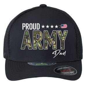 Ocp Proud Army Dad Gift Flexfit Unipanel Trucker Cap