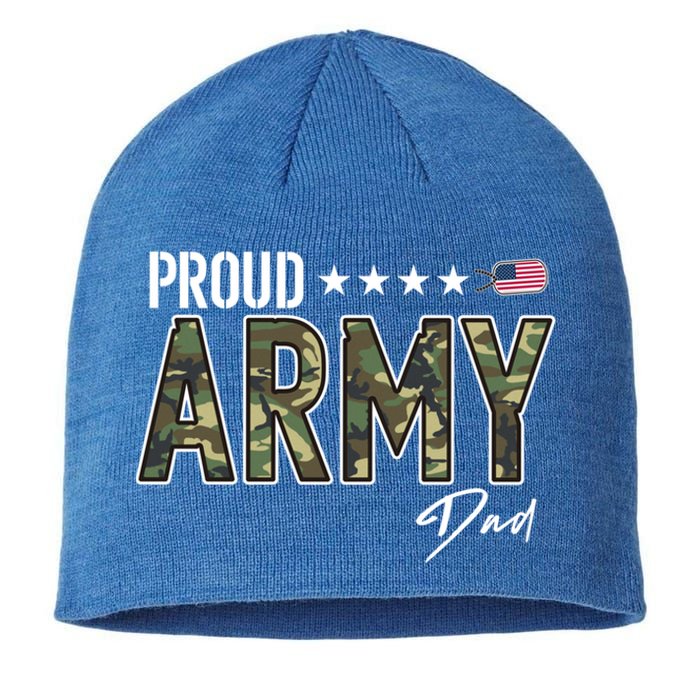 Ocp Proud Army Dad Gift Sustainable Beanie