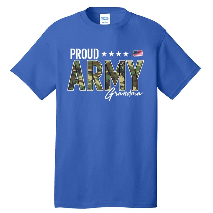 Ocp Proud Army Grandma For Grandmothers Of Soldiers Gift Tall T-Shirt