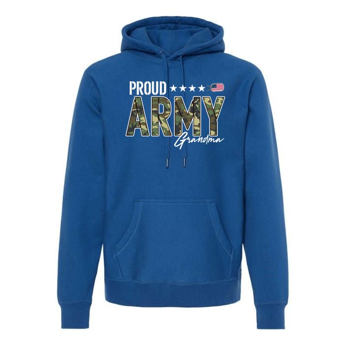 Ocp Proud Army Grandma For Grandmothers Of Soldiers Gift Premium Hoodie