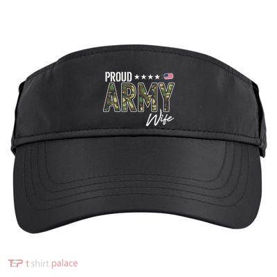 Ocp Proud Army Wife Gift Adult Drive Performance Visor