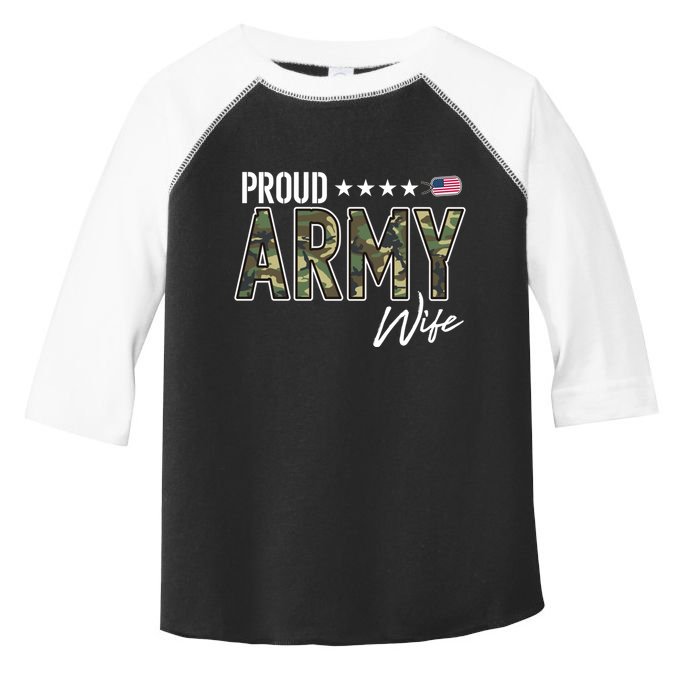 Ocp Proud Army Wife Gift Toddler Fine Jersey T-Shirt