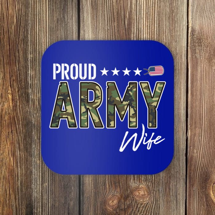 Ocp Proud Army Wife Gift Coaster