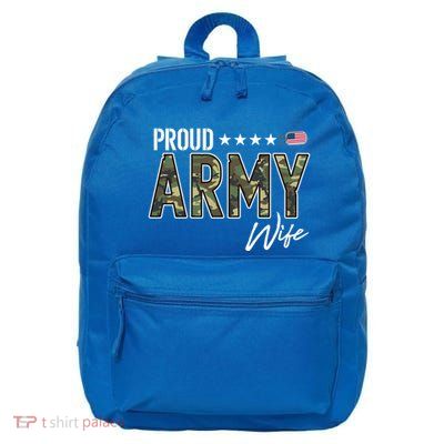 Ocp Proud Army Wife Gift 16 in Basic Backpack