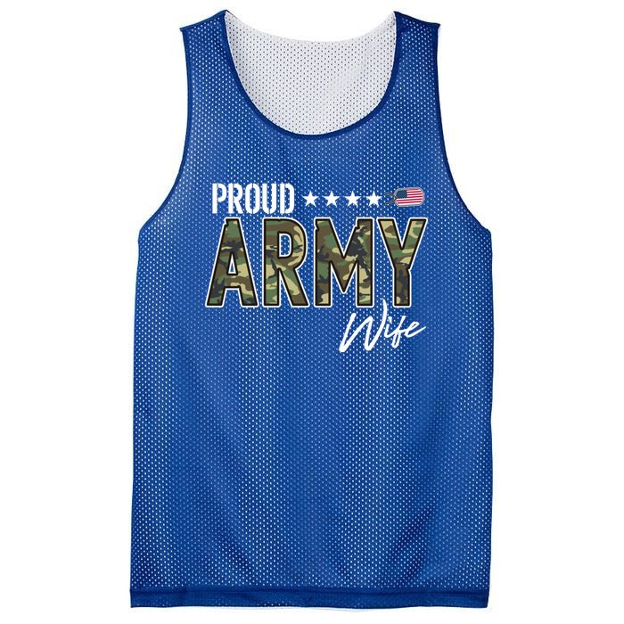 Ocp Proud Army Wife Gift Mesh Reversible Basketball Jersey Tank