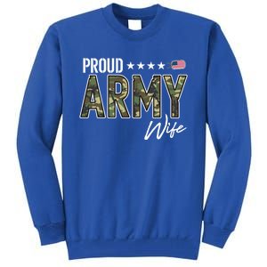 Ocp Proud Army Wife Gift Tall Sweatshirt