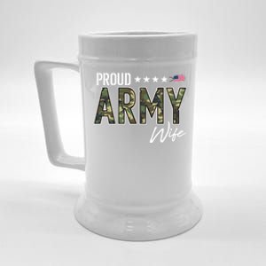 Ocp Proud Army Wife Gift Beer Stein