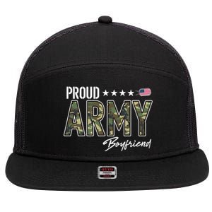 Ocp Proud Army Friend Gift 7 Panel Mesh Trucker Snapback Hat