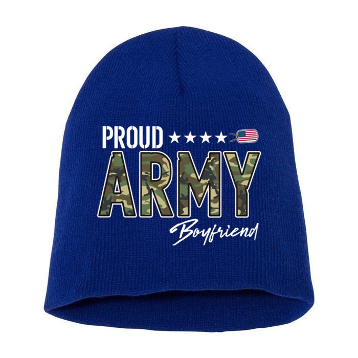 Ocp Proud Army Friend Gift Short Acrylic Beanie