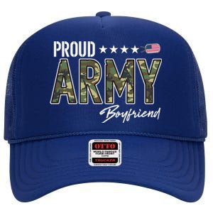 Ocp Proud Army Friend Gift High Crown Mesh Back Trucker Hat