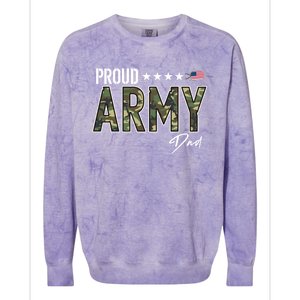 Ocp Proud Army Dad Great Gift Colorblast Crewneck Sweatshirt