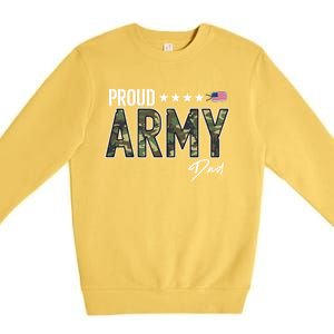 Ocp Proud Army Dad Great Gift Premium Crewneck Sweatshirt