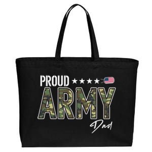 Ocp Proud Army Dad Great Gift Cotton Canvas Jumbo Tote