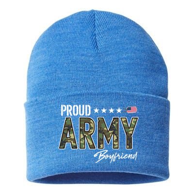 Ocp Proud Army Friend Great Gift Sustainable Knit Beanie