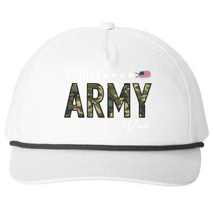 Ocp Proud Army Dad Gift Snapback Five-Panel Rope Hat