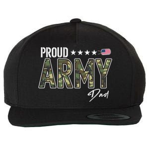 Ocp Proud Army Dad Gift Wool Snapback Cap