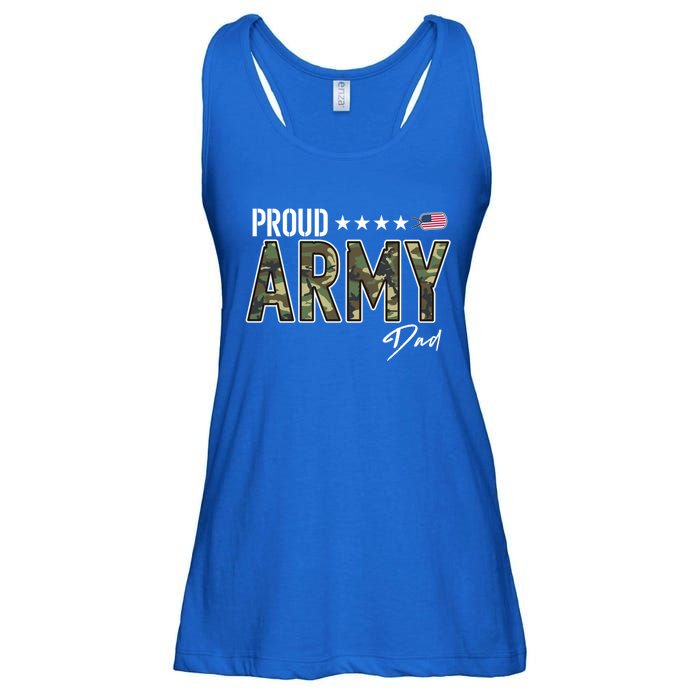 Ocp Proud Army Dad Gift Ladies Essential Flowy Tank