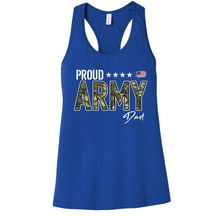 Ocp Proud Army Dad Gift Women's Racerback Tank