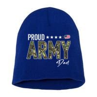 Ocp Proud Army Dad Gift Short Acrylic Beanie