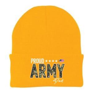 Ocp Proud Army Dad Cool Gift Knit Cap Winter Beanie