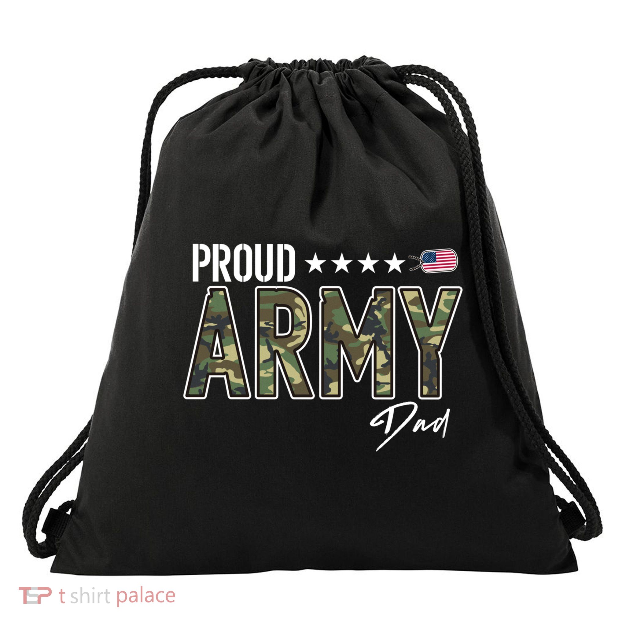 Ocp Proud Army Dad Cool Gift Drawstring Bag