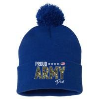 Ocp Proud Army Dad Cool Gift Pom Pom 12in Knit Beanie