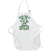 Over Par And Under The Influence Golfing Full-Length Apron With Pockets