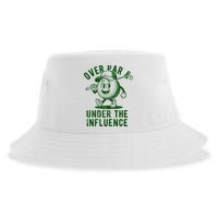 Over Par And Under The Influence Golfing Sustainable Bucket Hat