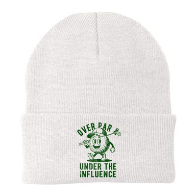Over Par And Under The Influence Golfing Beanie