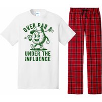 Over Par And Under The Influence Golfing Pajama Set