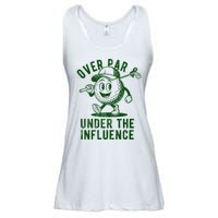 Over Par And Under The Influence Golfing Ladies Essential Flowy Tank