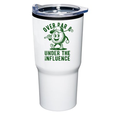Over Par And Under The Influence Golfing Tumbler