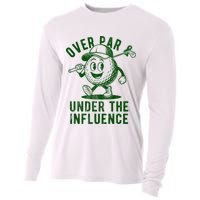 Over Par And Under The Influence Golfing Cooling Performance Long Sleeve Crew
