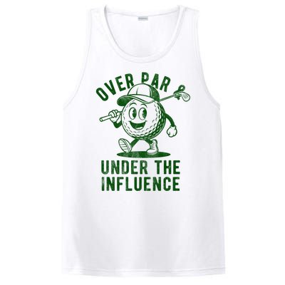 Over Par And Under The Influence Golfing PosiCharge Competitor Tank