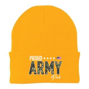 Ocp Proud Army Dad Gift Knit Cap Winter Beanie