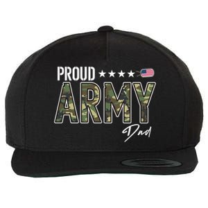 Ocp Proud Army Dad Gift Wool Snapback Cap