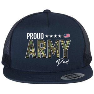 Ocp Proud Army Dad Gift Flat Bill Trucker Hat