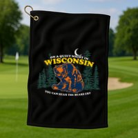 One Percent Better Every Day Golf Towel