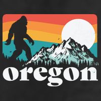 Oregon Pride Bigfoot Mountains Cool Comfort Performance Bucket Hat