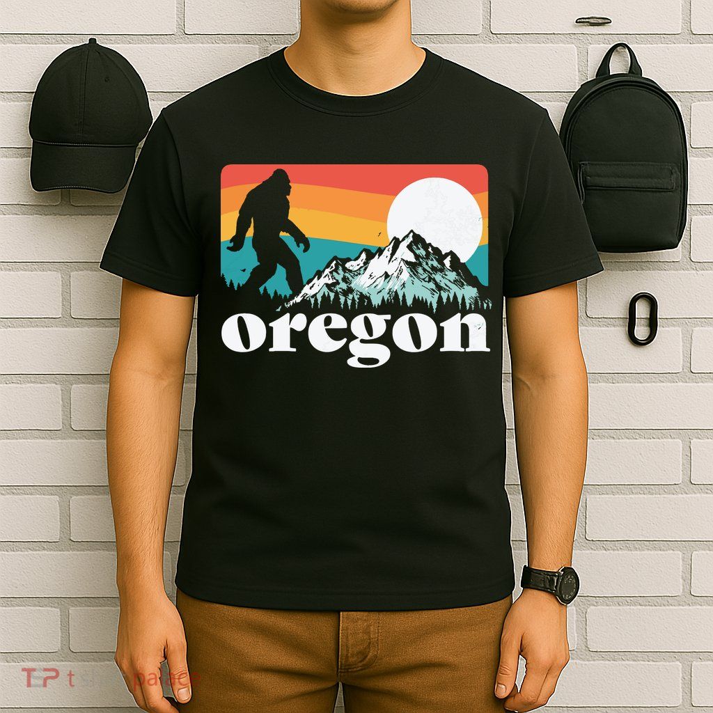 Oregon Pride Bigfoot Mountains T-Shirt