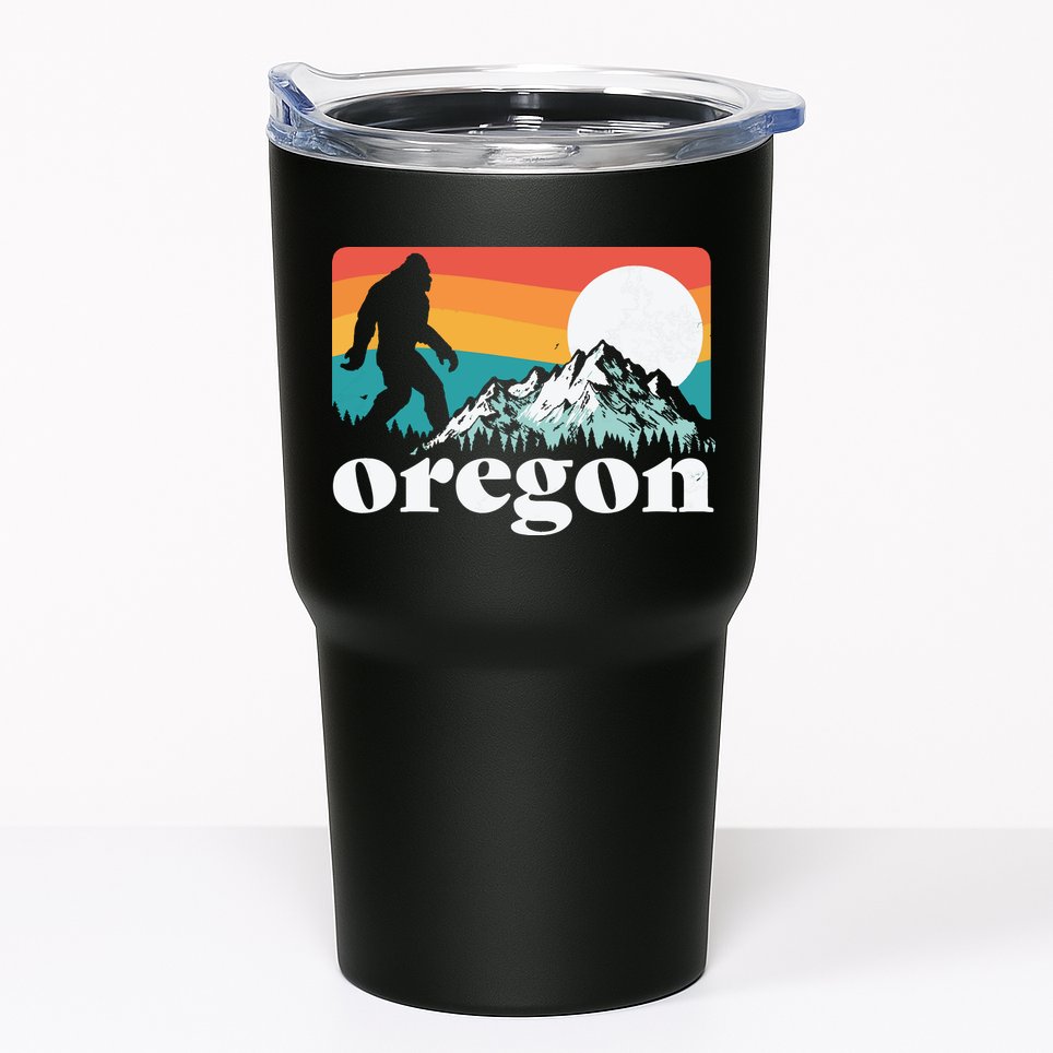 Oregon Pride Bigfoot Mountains Tumbler