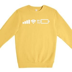 One Percent But Still Standing Premium Crewneck Sweatshirt