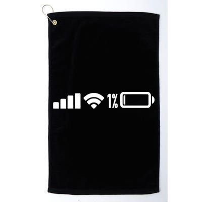 One Percent But Still Standing Golf Towel