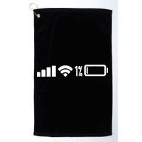 One Percent But Still Standing Golf Towel