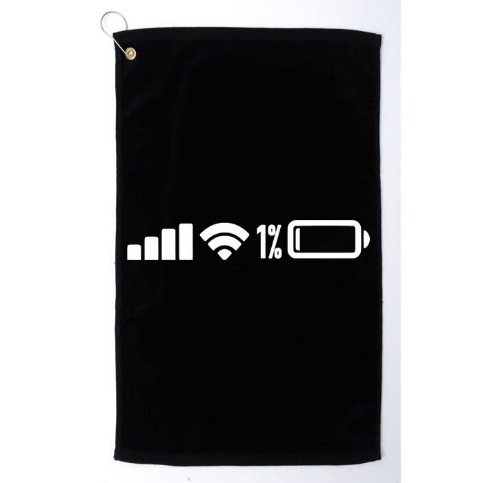 One Percent But Still Standing Golf Towel