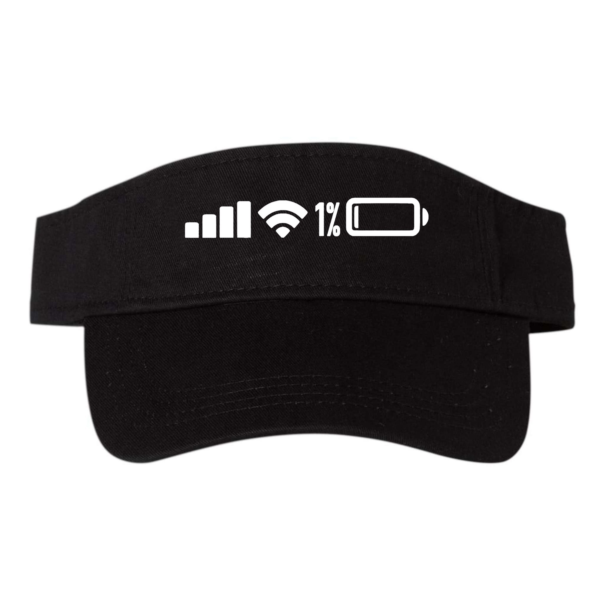 One Percent But Still Standing Visor